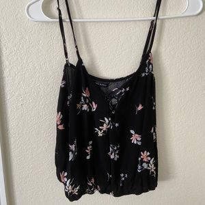 Kendall and Kylie floral cami top